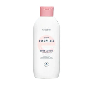 Glow Essentials Body Lotion with Vitamins E & B3 – Daily Hydrating Lotion for Radiant Skin