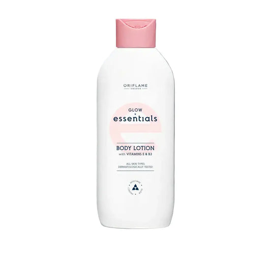 Glow Essentials Body Lotion with Vitamins E & B3