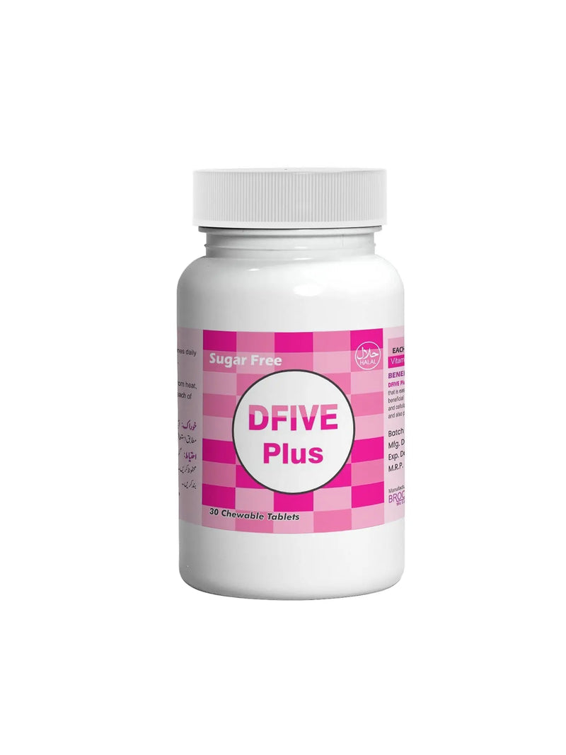 Dfive Plus Tablets – Bone Strength & Health Supplement