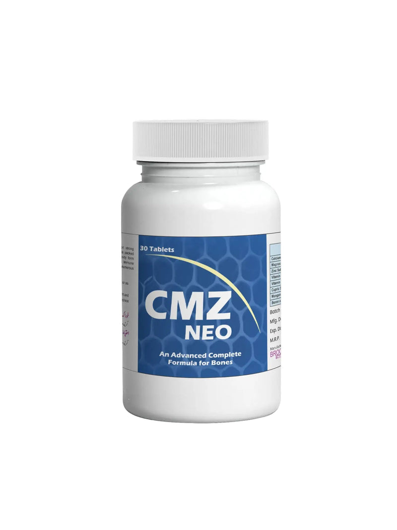CMZ Neo Tablets — Calcium, Magnesium & Zinc for Bone & Muscle Health