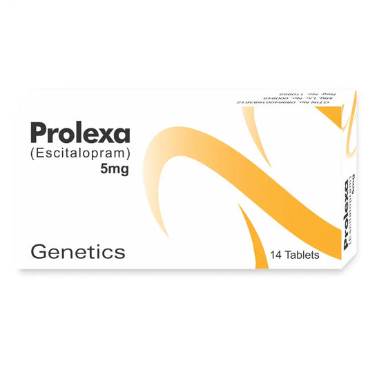 Prolexa 5mg Tablets – Escitalopram for Depression & Anxiety Treatment – Available in Pakistan
