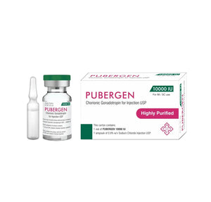 Pubergen 10,000 IU HCG Injection – Ovulation Trigger – Available in Pakistan