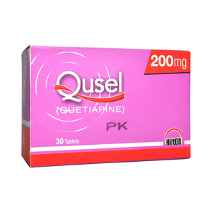 Qusel 200mg Tablet – Quetiapine for Bipolar Disorder & Schizophrenia