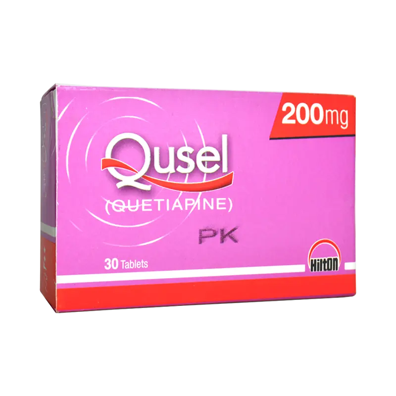 Qusel 200mg Tablet – Quetiapine for Bipolar Disorder & Schizophrenia