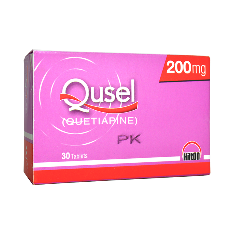 Qusel 200mg Tablet – Quetiapine Higher Dose for Bipolar Disorder & Schizophrenia Pakistan