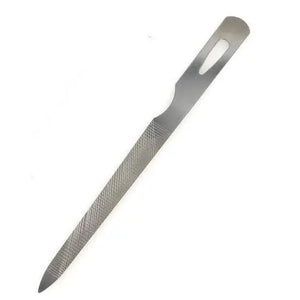 Metal Nail File – Professional Stainless Steel Nail Filer for Manicure & Pedicure