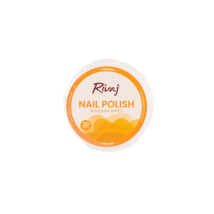Rivaj Nail Polish Remover Wipes Regular – Gentle & Effective