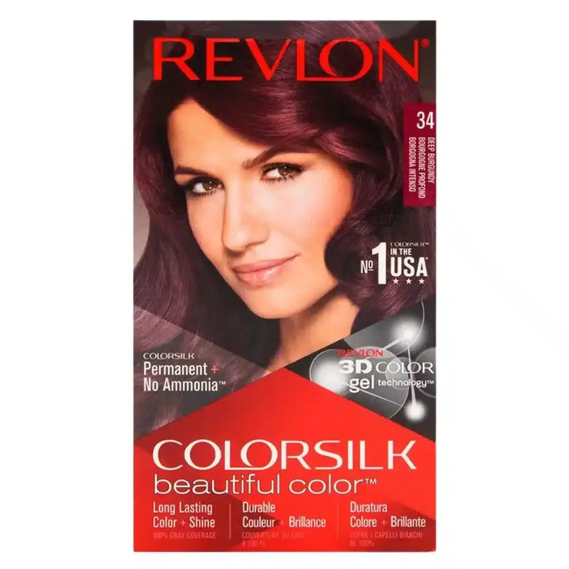 Revlon ColorSilk Hair Color 34 Burgundy