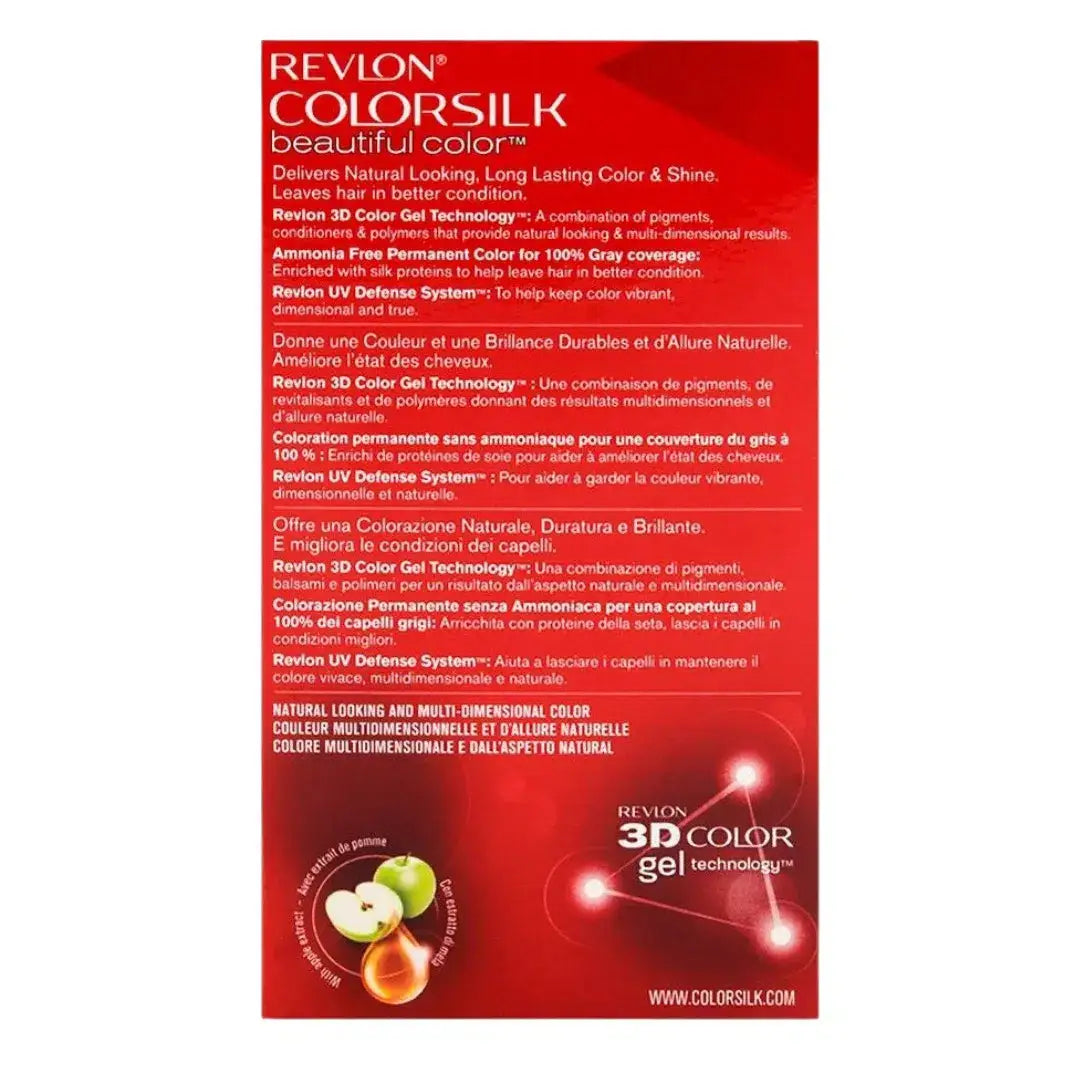 Revlon Colorsilk Dark Ash Blonde 60 Hair Color (Made in Italy) - derma.pk