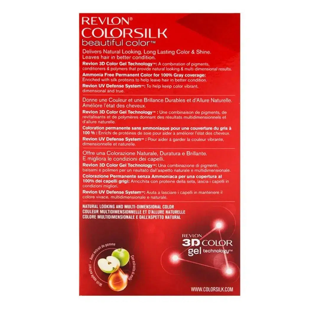 Revlon Colorsilk Hair Color 50 Light Ash Brown - derma.pk