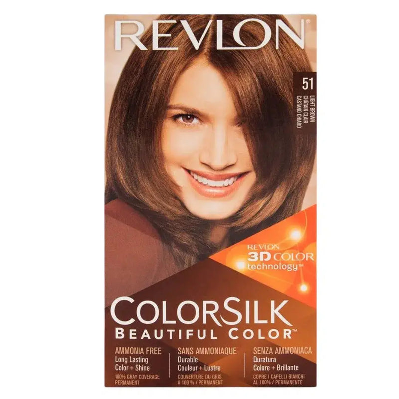 Revlon 51 Hair Color - Light Brown Shade | derma.pk