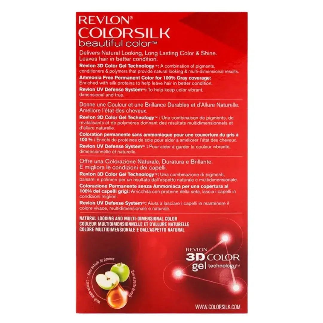 Revlon Colorsilk Beautiful Color, 70 Medium Ash Blonde - derma.pk