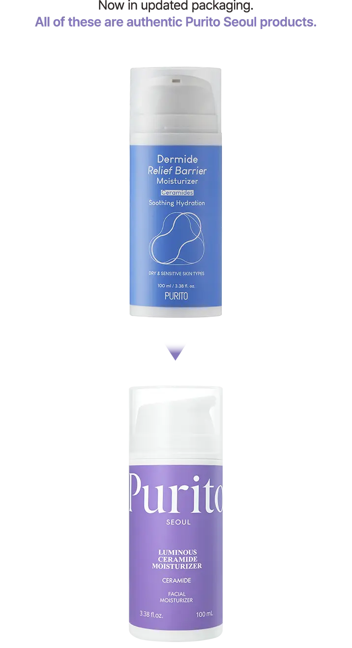 Purito luminous Ceramide Moisturizer 100ml – back of packaging