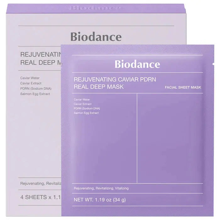 Biodance Rejuvenating Caviar Pdrn Real Deep Mask Single sheet mask