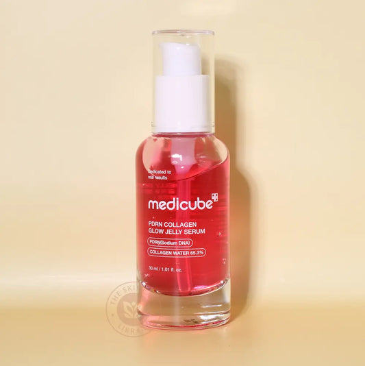 Medicube Pdrn Collagen Glow Jelly Serum, Niacinamide, Hyaluronic Acid 30ml – front of packaging
