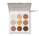 Morphe Rich & Foiled Artistry Eye Shadow Palette -Gold Seeker photo 1