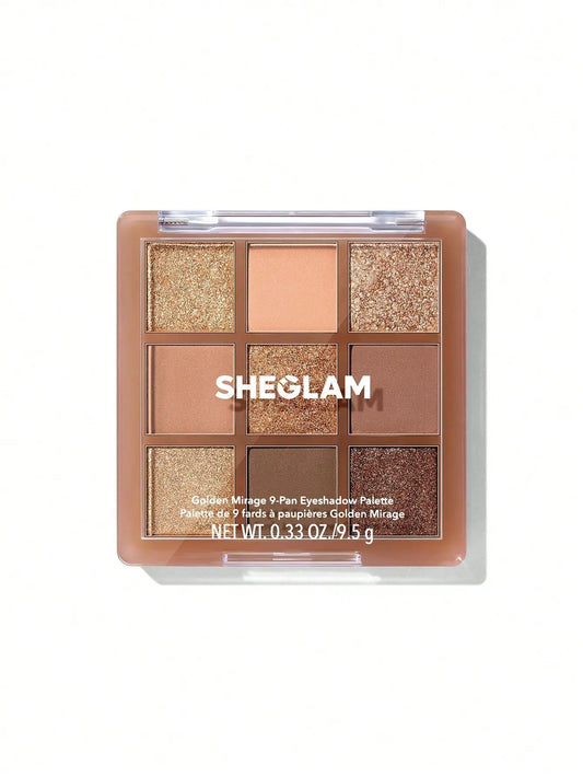 Sheglam 9 - Pan Eyeshadow Palette – front of packaging