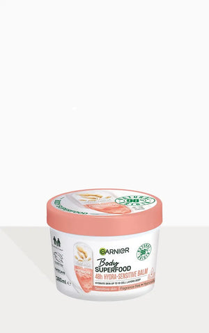 Garnier Body Superfood Hydra Sensitive Body Cream with Oat Milk & Probiotic Derived Fractions 380ml