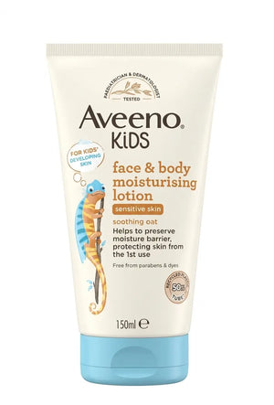 Aveeno Baby face and body moisturizing lotion sensitive skin 150ml