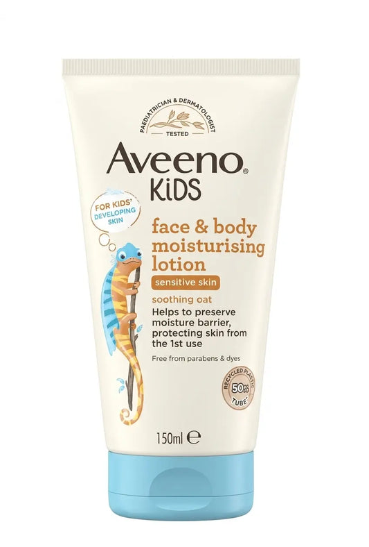 Aveeno Baby face and body moisturizing lotion sensitive skin 150ml product photo