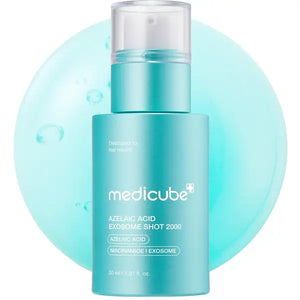 Medicube Azelaic Acid Exosome Shot Pore Ampoule 2000 (30ml) – front of packaging
