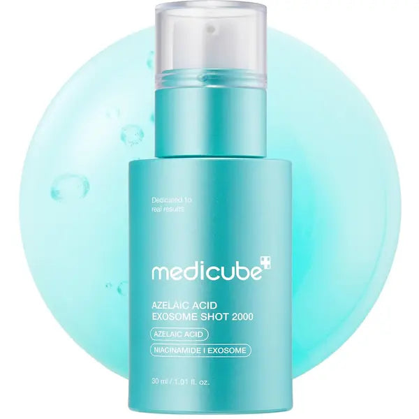 Medicube Azelaic Acid Exosome Shot Pore Ampoule 2000 (30ml) – front of packaging