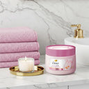 Dove Himalayan Salt & Rose Oil Body Scrub 425g photo 4