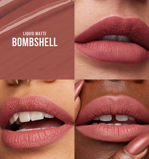 Huda Beauty Bombshell Lip Duo – close-up product detail
