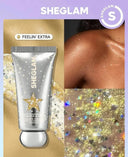 Sheglam Body Highlighter Glitter Gel Party Starter photo 2
