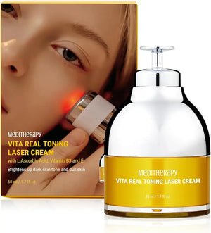 Meditherapy Vita Real Toning Laser Cream with LED Device FOR Absorption