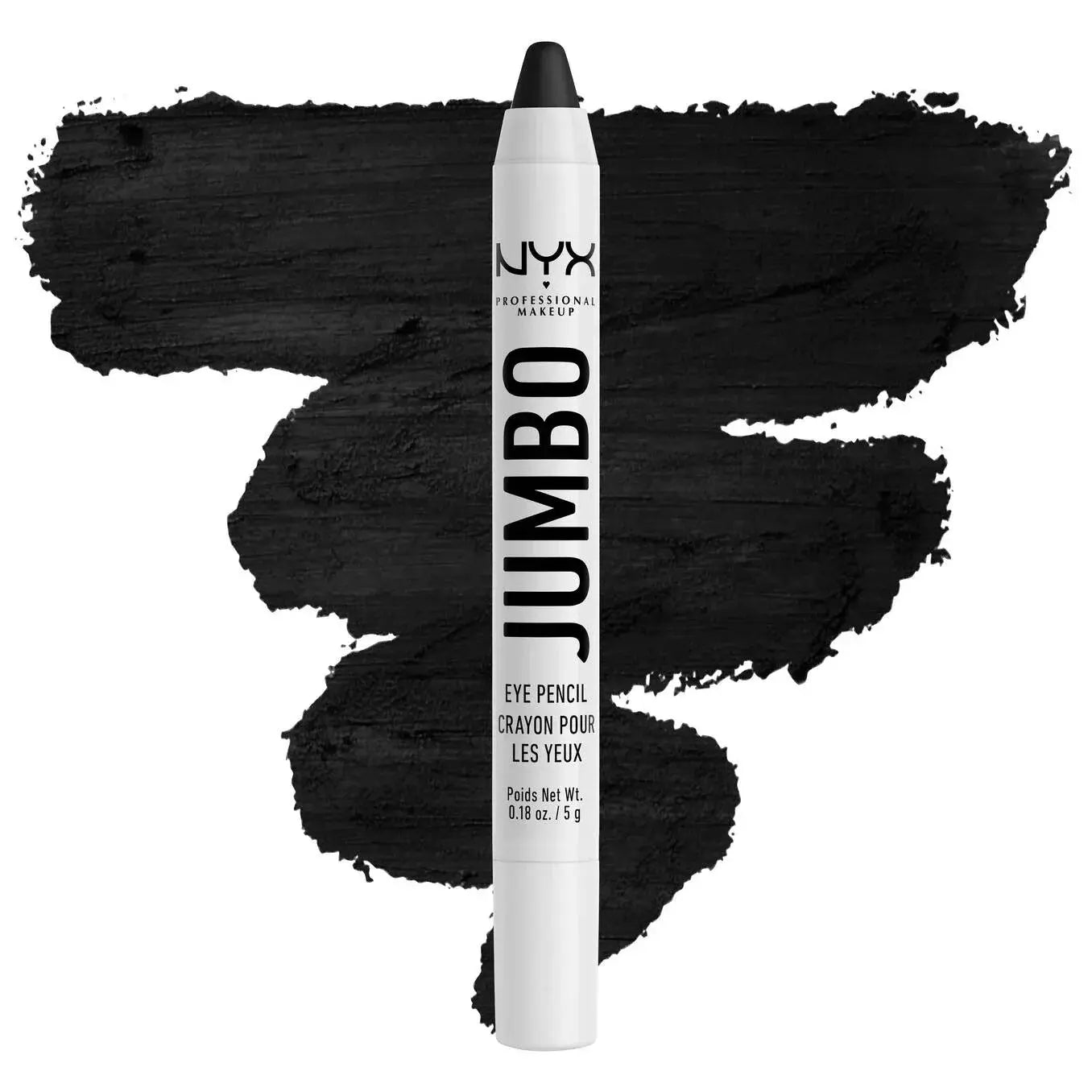 NYX Jumbo EYE Pencil Multi-use eye crayon 5g black – front of packaging