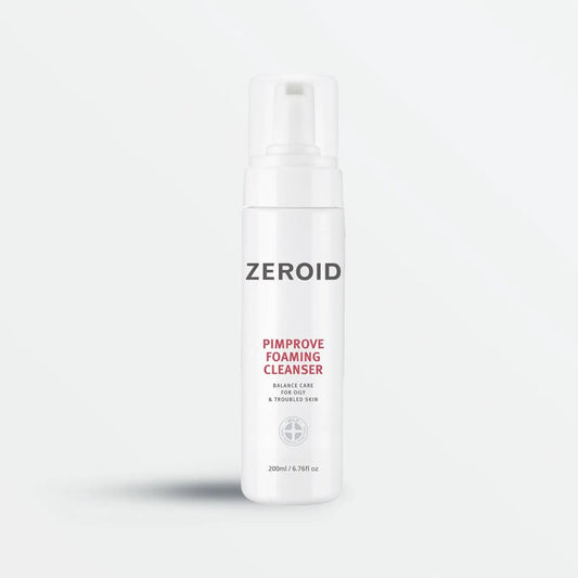 Zeroid Pimprove Foaming Cleanser 200ml – front of packaging
