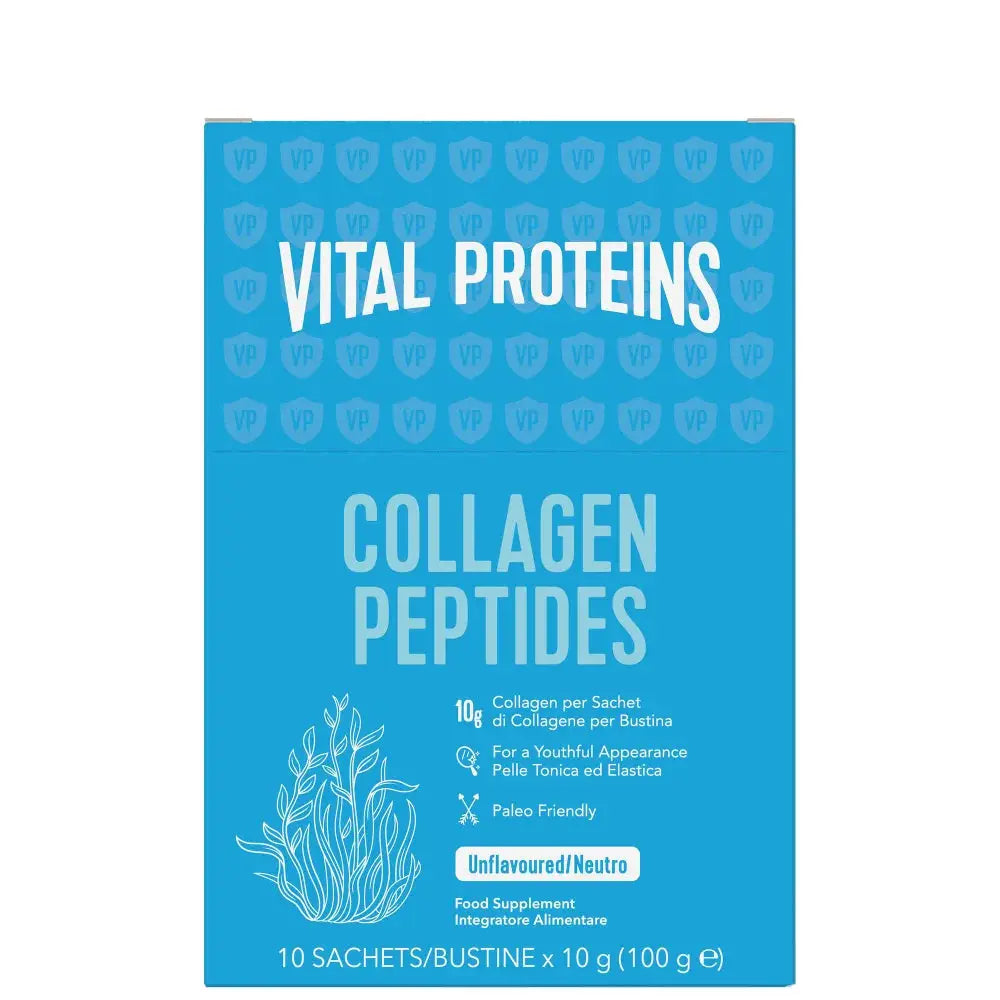 Vital Proteins Collagen Peptides Sachets 8 x 10g – front of packaging