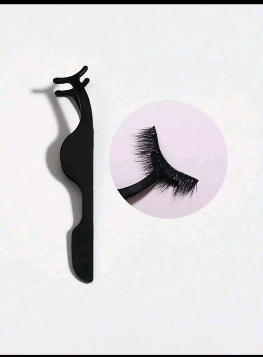 Shein 1pc Eyelash Tweezers – front of packaging
