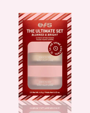 One/size- Blurred & Bright Ultimate Setting Powder Duos (Translucent Ultra Pink)