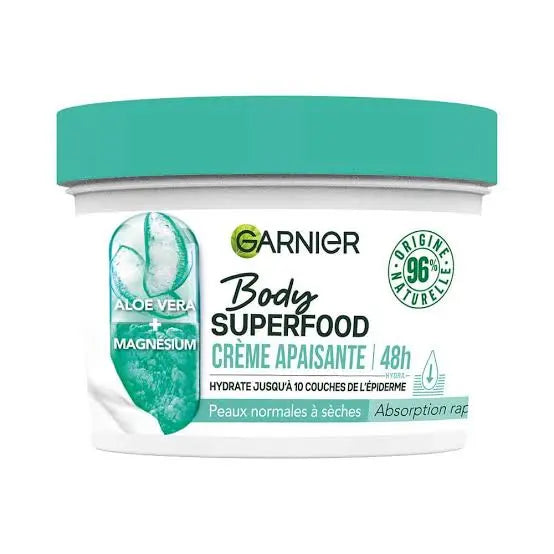 Garnier Body Hyaluron Barrier Protect Body Cream Aleo Vera + Magnesium 380ml