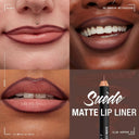 NYX Suede Matte Lip Liner Velvet Soft Vegan Lip Pencil photo 2