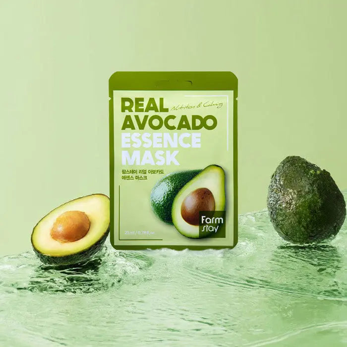 Farmstay Real Avocado Essence Mask single piece
