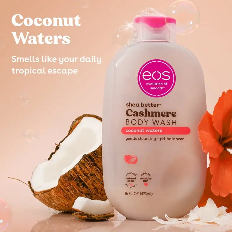 eos Shea Better Cashmere Body Wash - Coconut Waters (473ml)