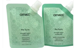 Amika Shampoo and Conditioner duo 35ml pouch