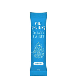 Vital Proteins Collagen Peptides Sachets 8 x 10g – back of packaging