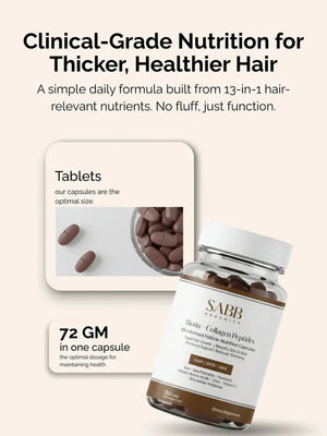 Sabb Organics Chubby Hair 60 tabs