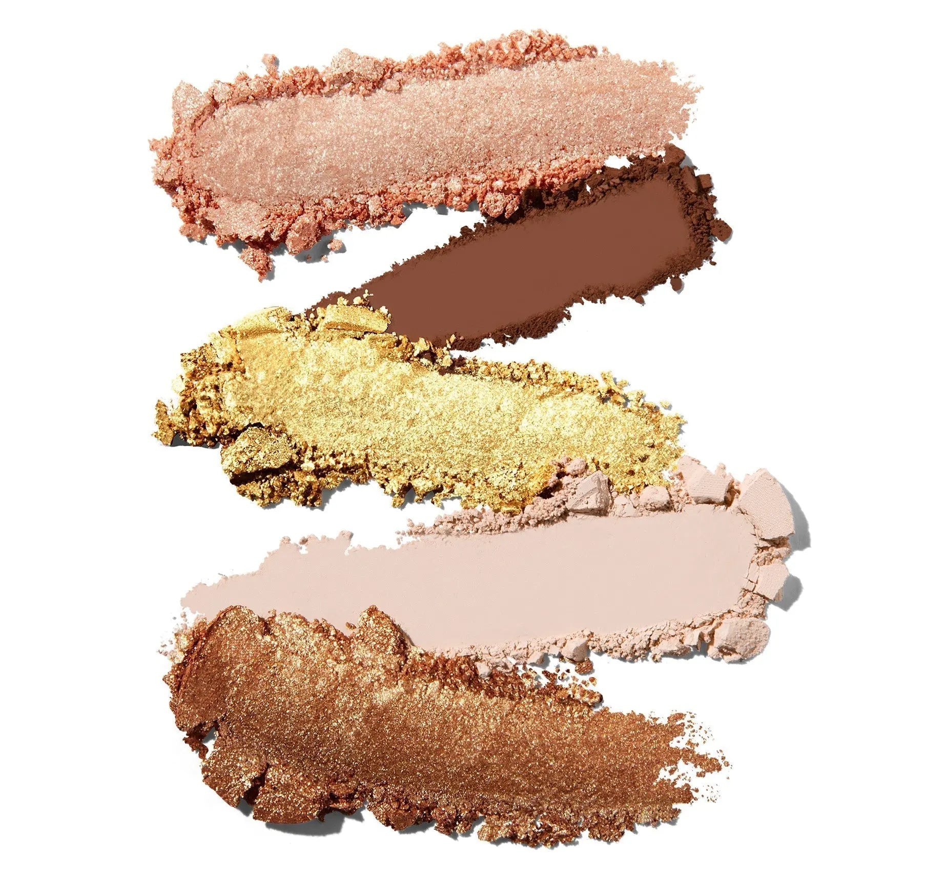 Morphe Rich & Foiled Artistry Eye Shadow Palette -Gold Seeker – close-up product detail
