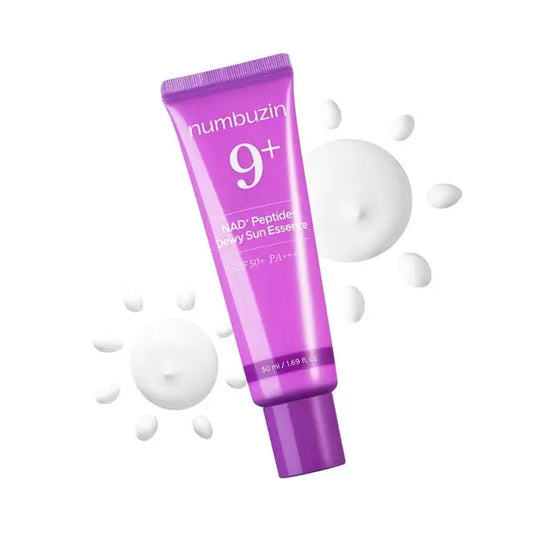 Numbuzin No.9 Nad+ Peptides Dewy Sun Essence - 50ml – front of packaging