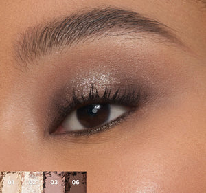 Derma.pk Morphe 6-Pan Eye shadow Palette-Rich Glitch – view 5