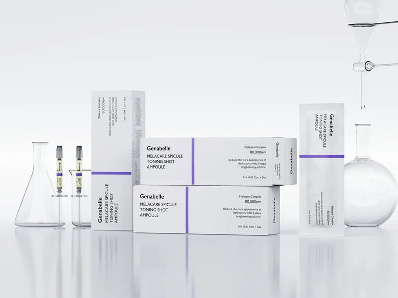 Genabelle Melacare Spicule Toning Shot Ampoule - 1ml x 3ea