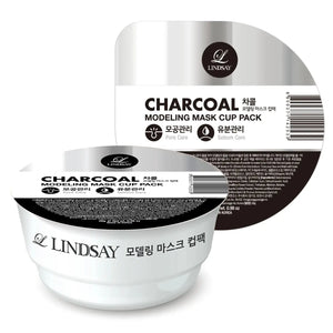 Lindsay Modeling Mask Cup Pack 28g [Charcoal]