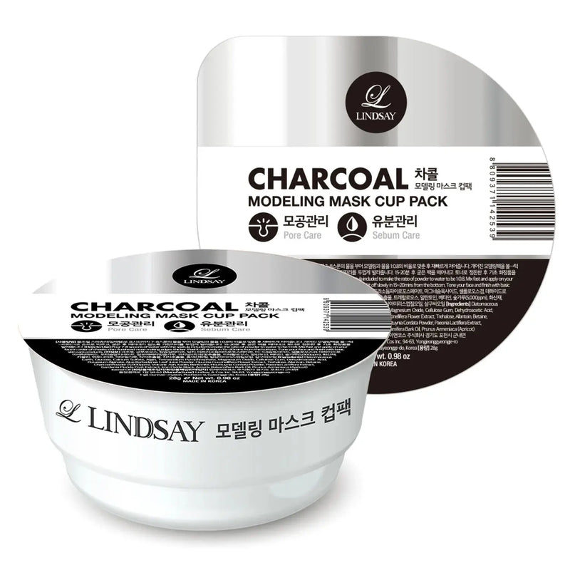 Lindsay Modeling Mask Cup Pack 28g [Charcoal]