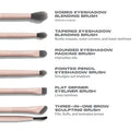 Morphe Eye Shaping Essentials Bamboo & Charcoal-Infused Eye Brush Set photo 3