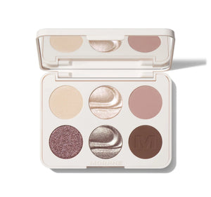 Derma.pk Morphe 6-Pan Eye shadow Palette-Rich Glitch – front of packaging